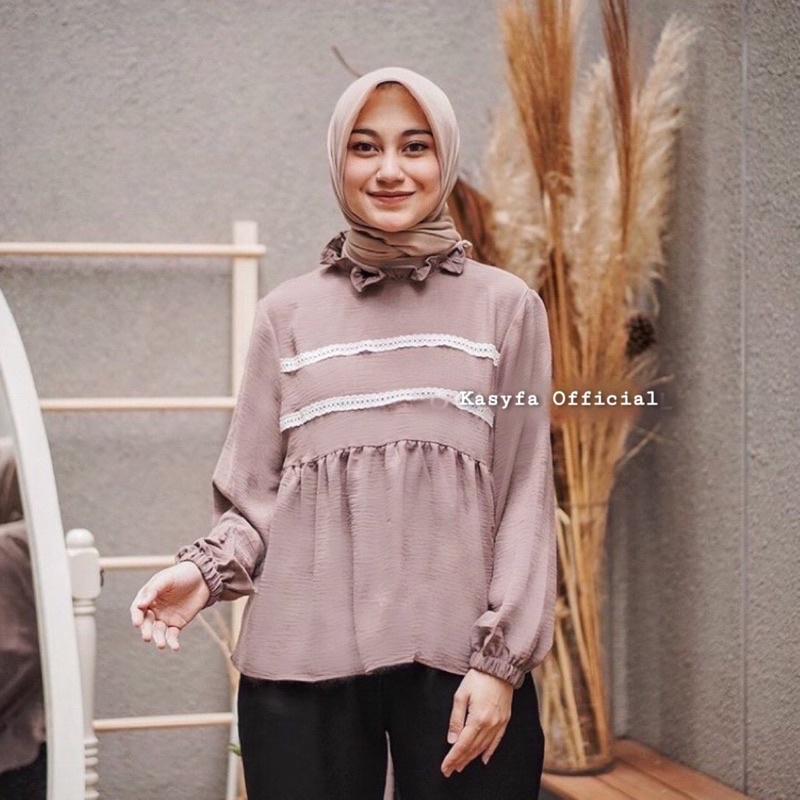 DEVI BLOUSE RENDA DOUBLE REMPEL-KF