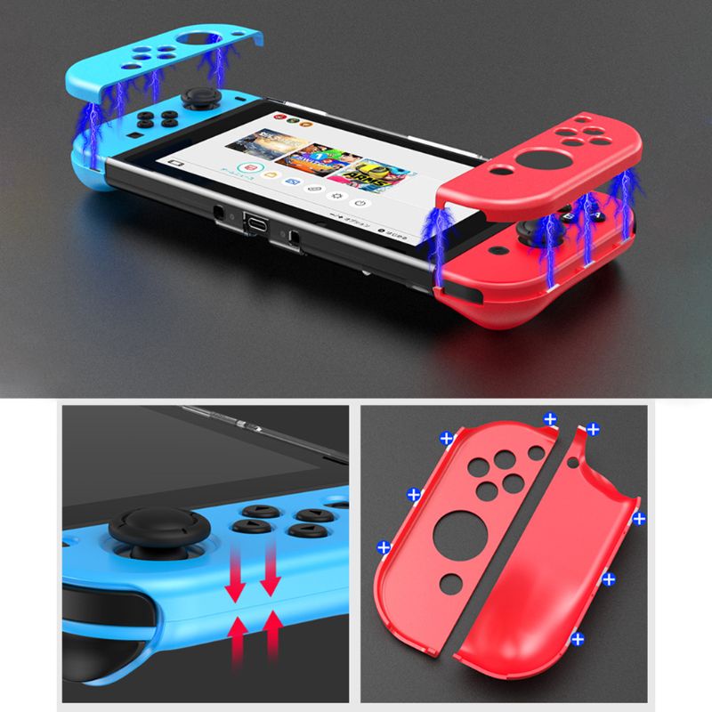 Btsg Cocok Untuk NS Switch Game Controller Handle Gaming Touchpad Aksesoris Game Kulit Decal Cover Anti Gores S