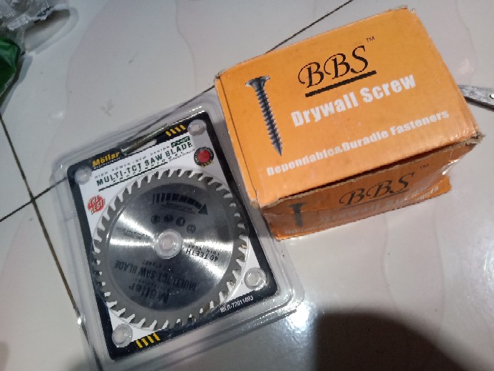 Mata Pisau Mollar 4 X 40t - Tct Gergaji Potong - Circular Saw Blade