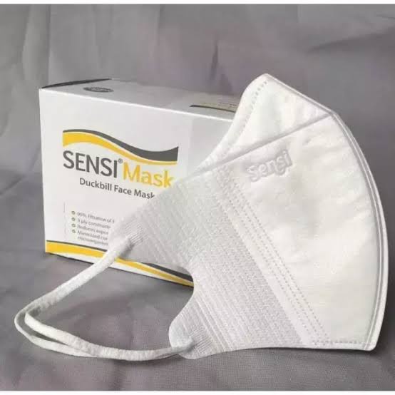 Masker Duckbill Sensi Alkindo C care 3ply Dewasa isi 50 pcs di banjarmasin