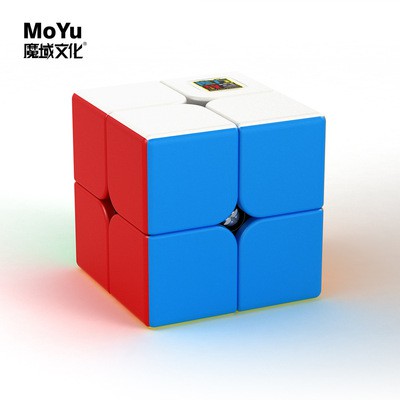 Puzzle  2x2 Moyu Meilong 2x2 Stickerless Red - Puzzle  2x2 Stickerless