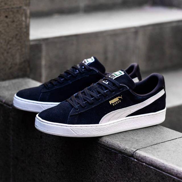 Puma Suede Classic Black Grey Original