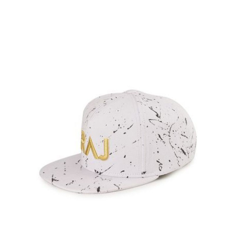 TOPI RA JEANS WHITE SNAP BACK