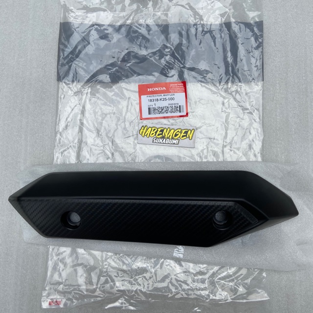 COVER KNALPOT BEAT FI STATER KASAR | tutup cover tameng knalpot protector muffler honda beat fi 2012