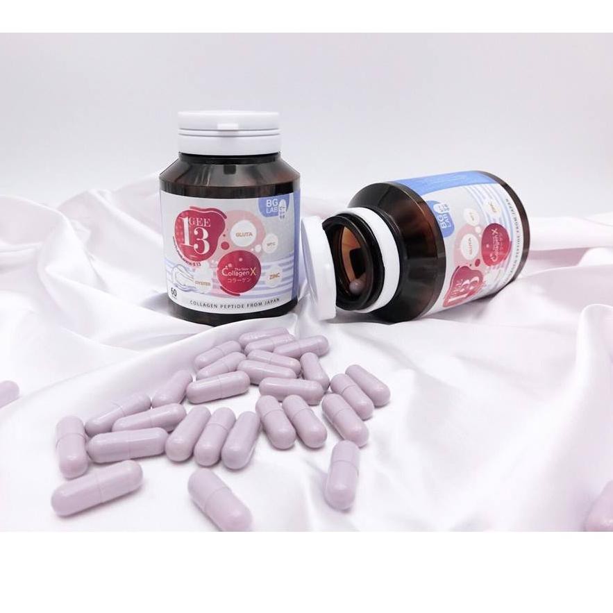 G2G0 ( READY ) GEE 13 GEE13 the new Collagen X BG LAB original CL prime collagen ada logo halal QMY