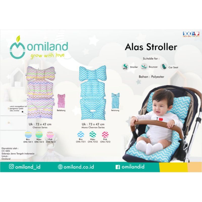 Omiland - Alas Stroler OYA7412 &amp; OYA7413