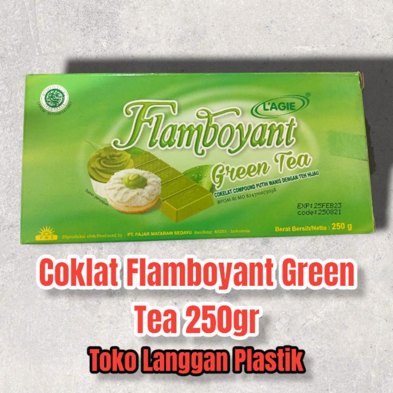 

Coklat Green Tea Flamboyant 250 gram