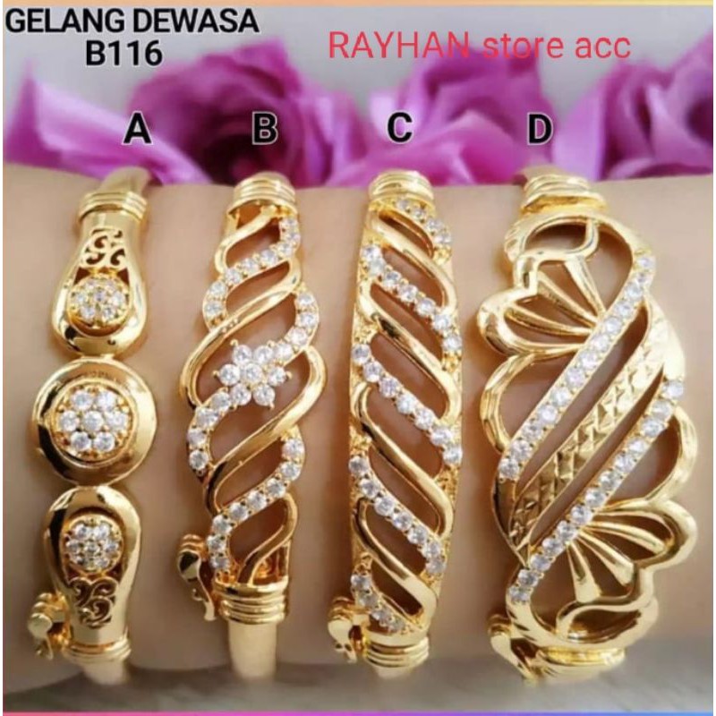 Gelang xuping gelang Dewasa permata bangle