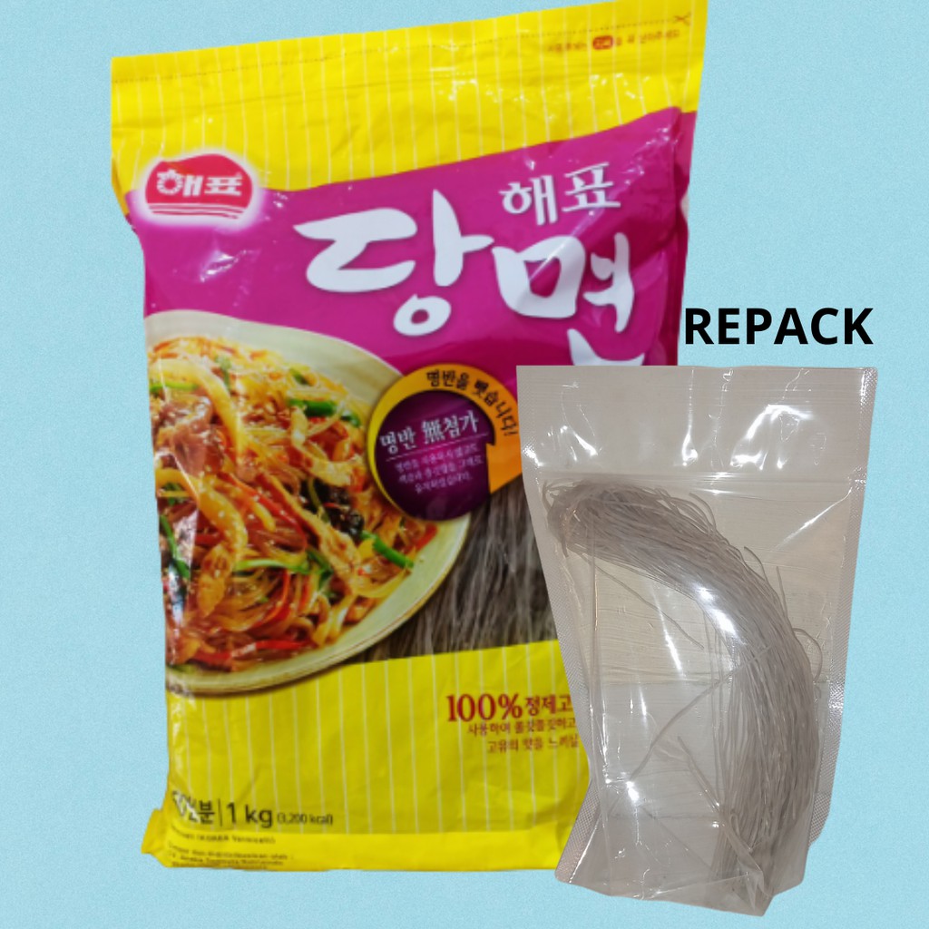 

Dangmyeon / Bihun Hitam Korea / Japchae / Sajo Dangmyeun REPACK 100Gr