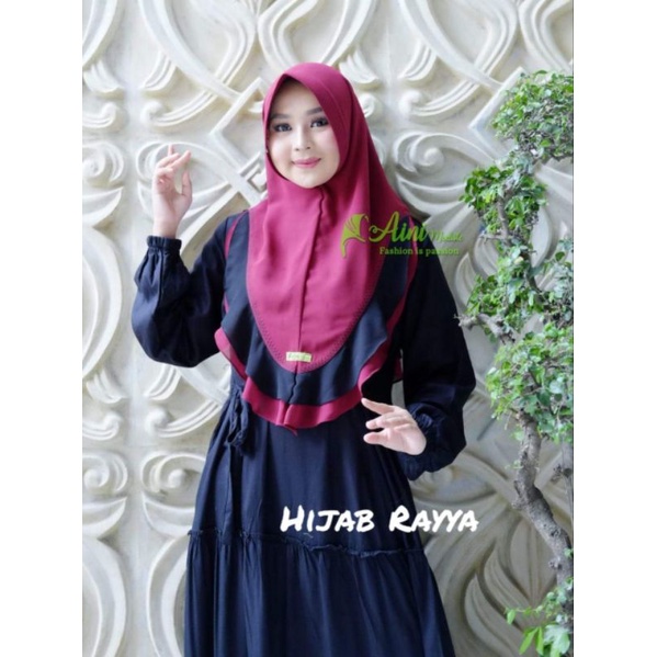 Hijab Rayya / Hijab Raya aini //Ori Aini modiste / hijab aini / konveksi hijab aini