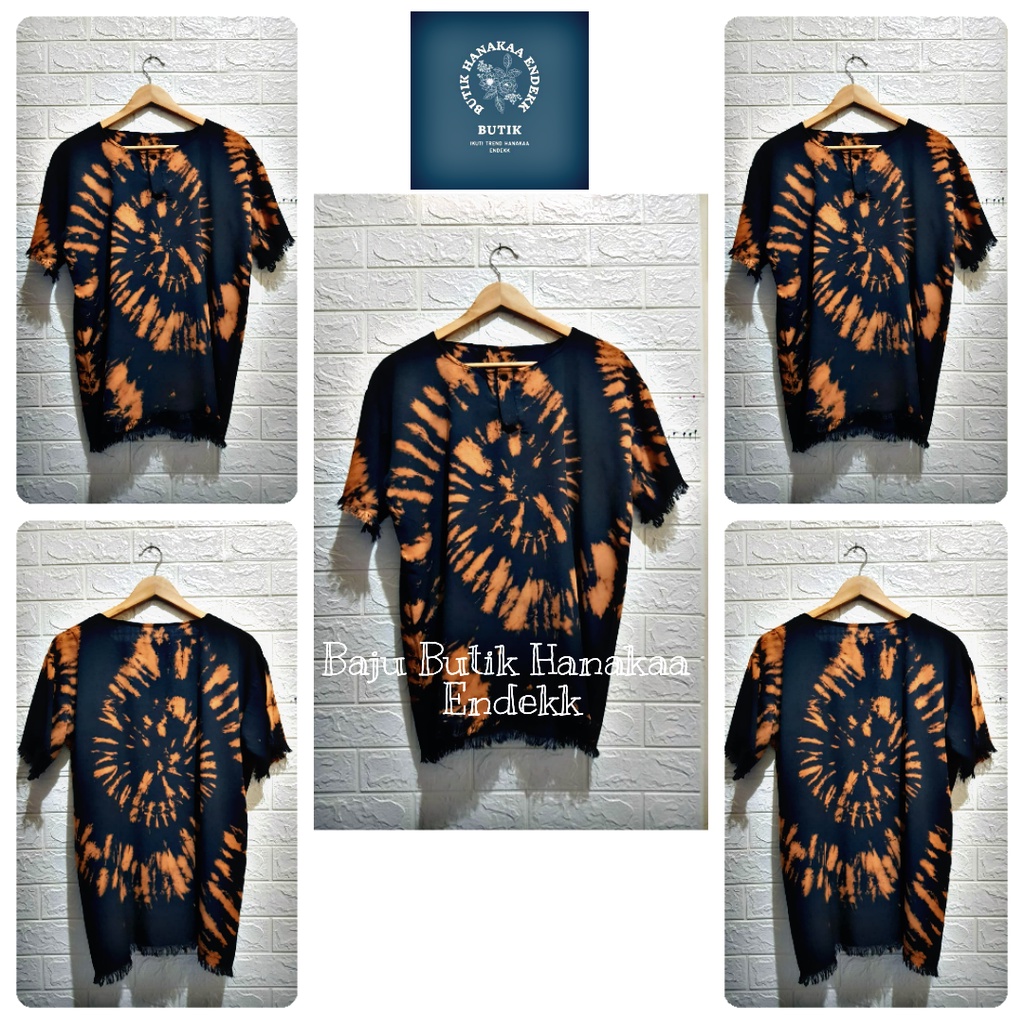 Baju Etnik Dashiki Oval Pria/Wanita (Unisex)