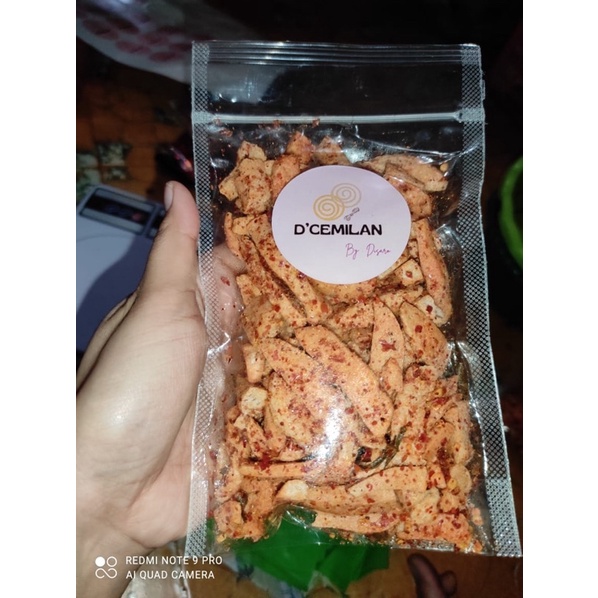 

Basreng pedas D’cemilan