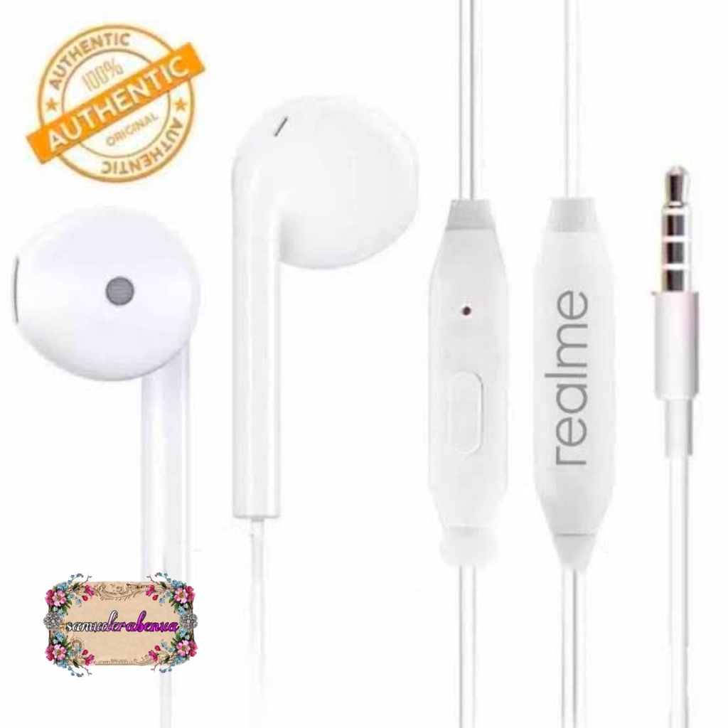 R15 Headset headsfree earphone Hf ORIGINAL REALME 2 3 5 6 7 pro C1 c2 c3 c11 c15 c12 c17 c20 C21y JACK 3.5MM SB2934