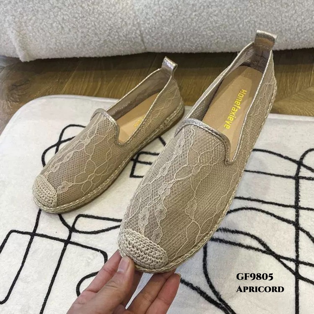 RESTOCK WYN SEPATU LOAFERS ESPADRILLIES MESH CLASSIC SHOES GF9805