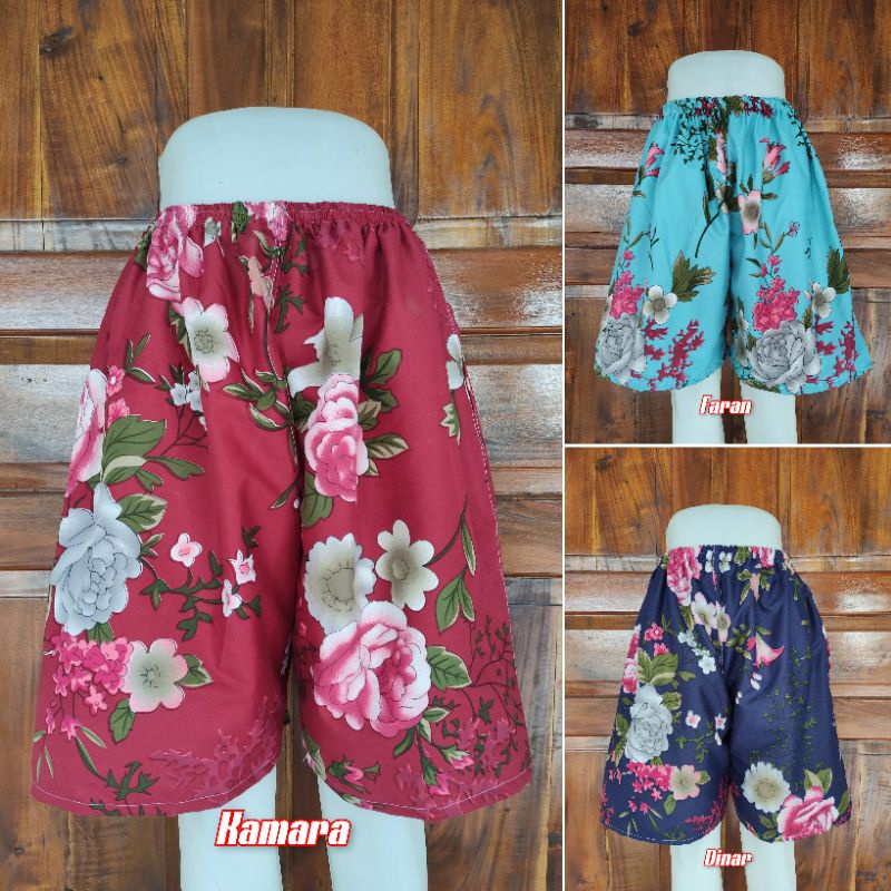 Celana pendek santai celana santai wanita celana adem celana sejuk style anti bokek