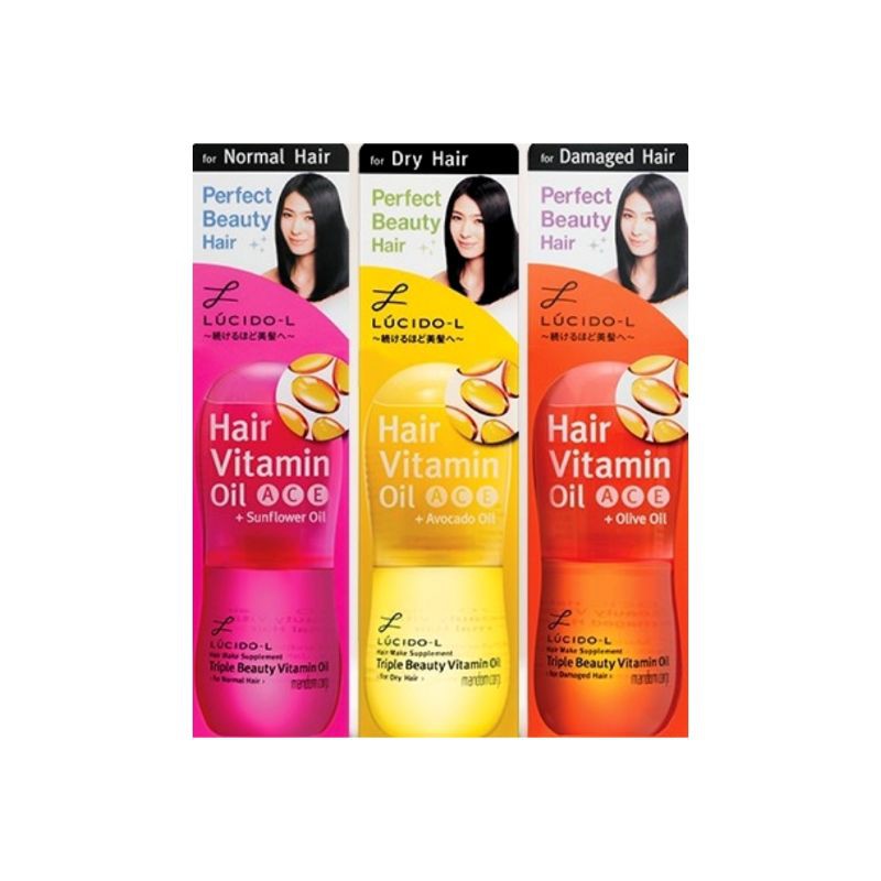 Jual LUCIDOL Hair Vitamin Oil 50ml Shopee Indonesia