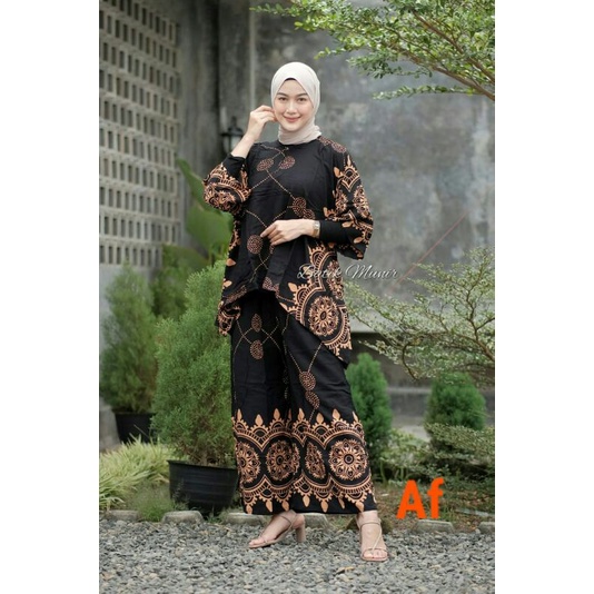 setelan casual wanita waka waka