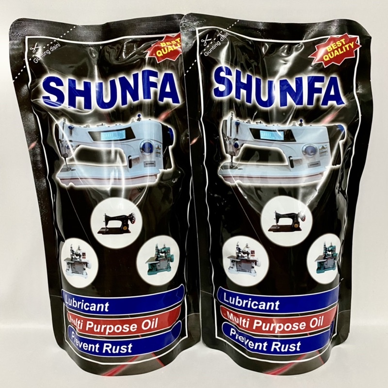 MINYAK PELUMAS MESIN JAHIT OBRAS SHUNFA 900ML