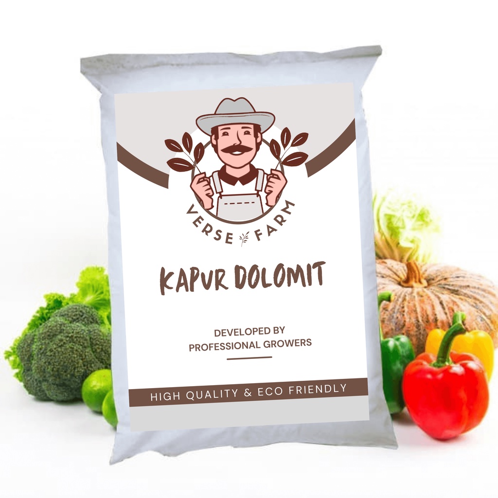 VERSE FARM - Kapur Dolomite / Dolomit Super Mesh 100 Original Pack 5 KG