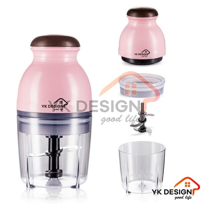 Blender | Yk Design Yk-101 Penggiling Daging Sayur Chopper Blender Kapsul Mini Kualitas Terbaik