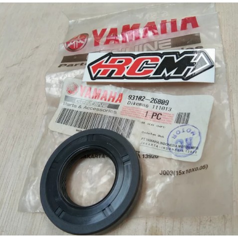 SEAL SIL AS RODA BELAKANG MIO J GT SOUL GT FINO FI XRIDE X-RIDE ORI ORIGINAL YAMAHA 93102-26809