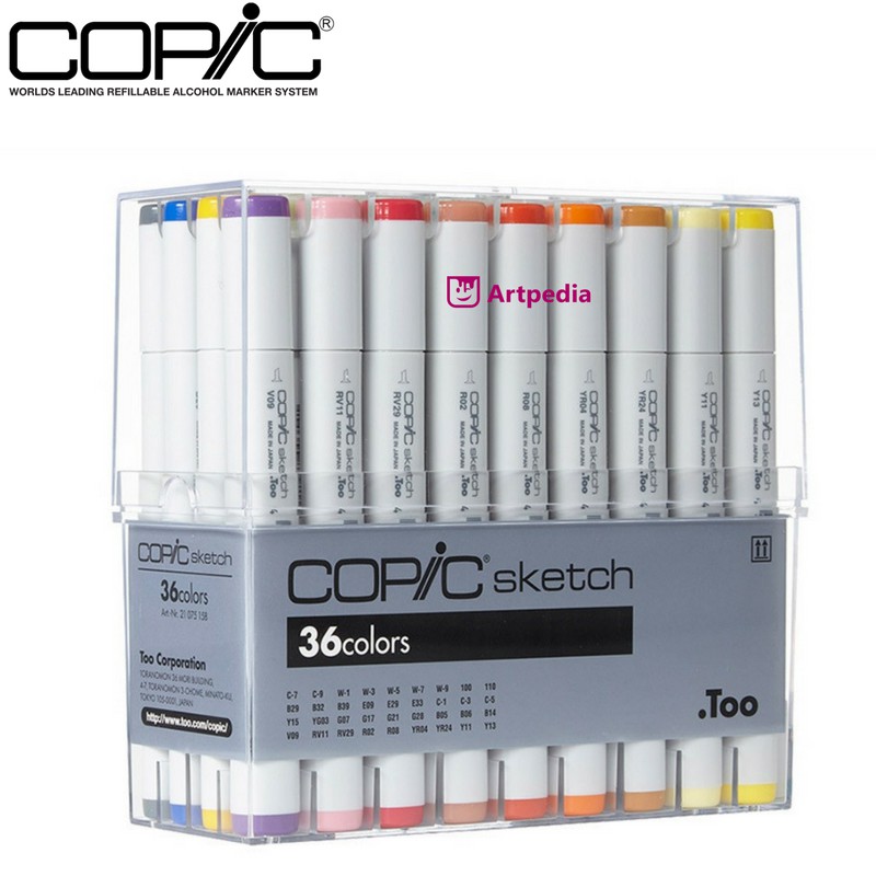 Harga Special Copic Sketch Marker 36 Basic Color Set Spidol Set Copic 36 Warna Terlaris Termurah