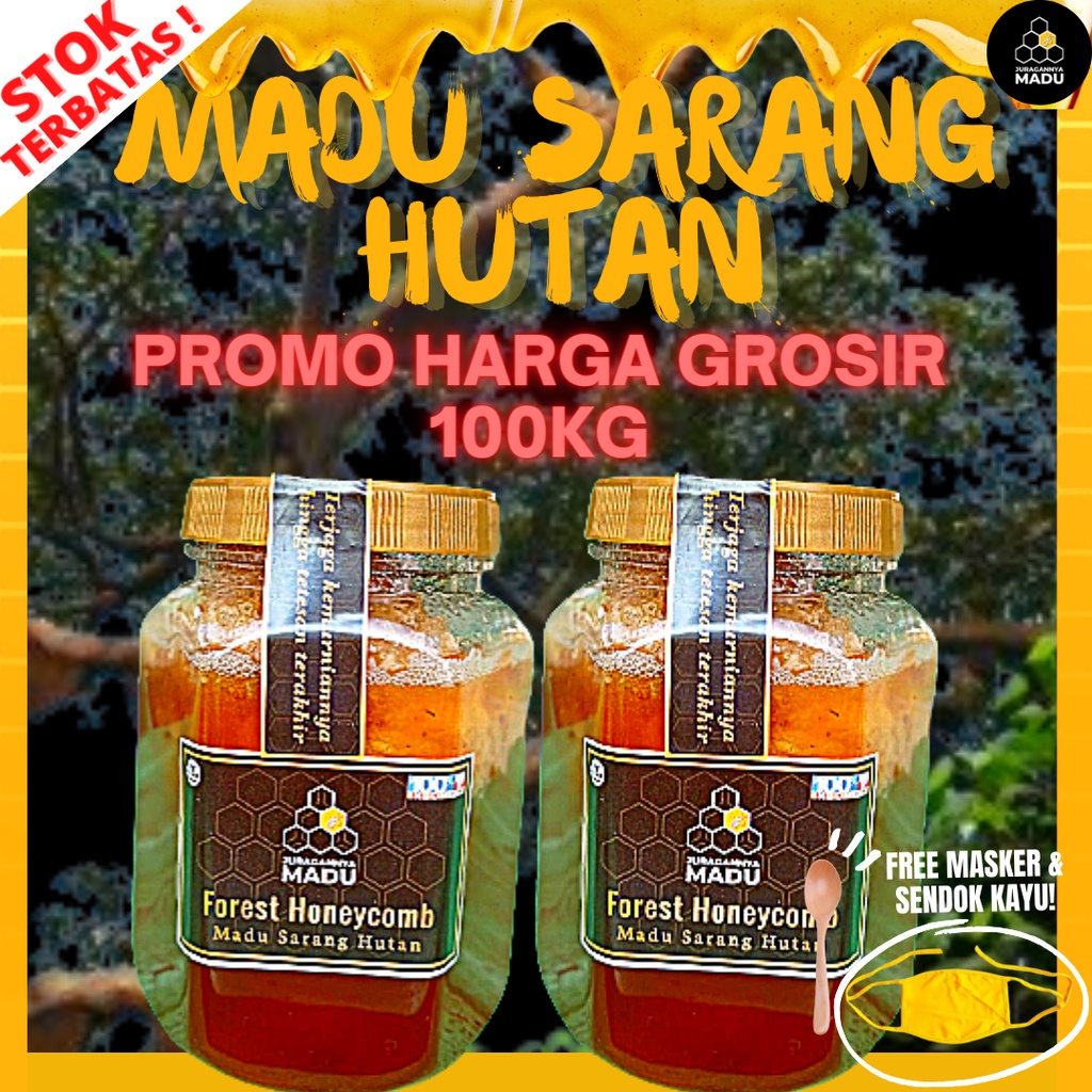 

MADU SARANG HUTAN BUKAN TERNAK 100 KG JURAGANNYAMADU, GROSIRAN MADU MURNI ASLI TANPA CAMPURAN, MADU BERGARANSI UANG KEMBALI 5X LIPAT, MADU LANGSUNG DARI HUTAN, SANAD JELAS, BISA IKUT PROSES PEMANENAN, KUALITAS EXPORT BISA COD