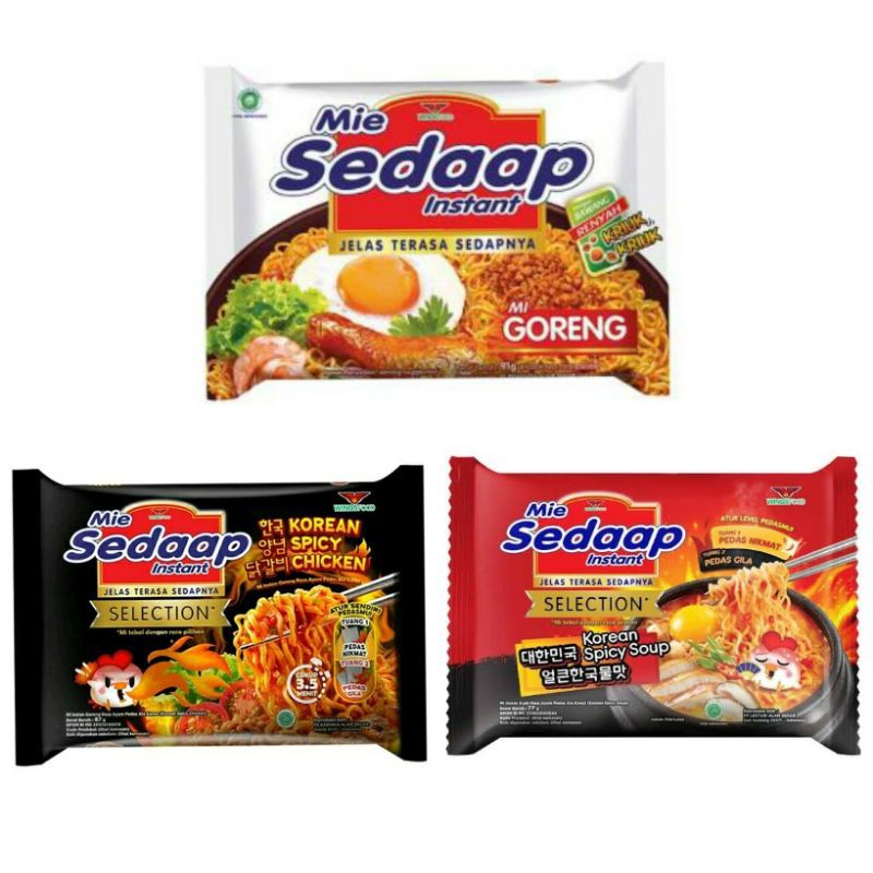 

Mie Sedap Goreng / Korean Spicy Chiken / Korean Spicy Soup (kuah) 1 pcs