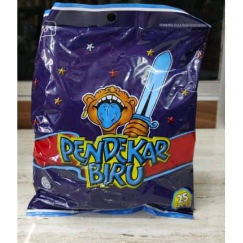 

Permen pendekar biru isi 25 pcs