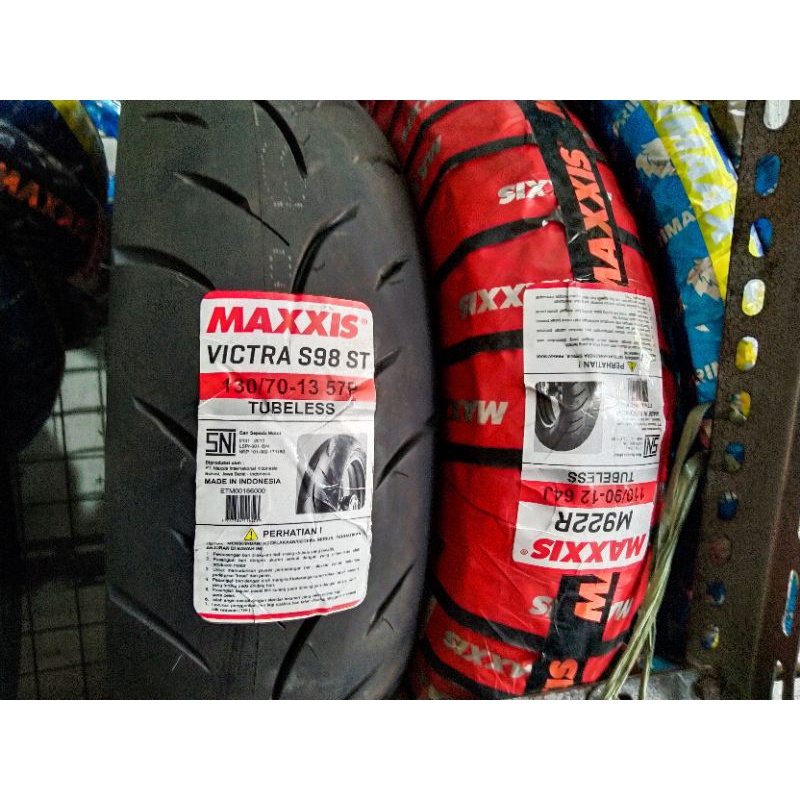 Ban Maxxis Ban Nmax Maxxis 110/70 13 120/70 13 130/70 13 Victra S98 Tubles