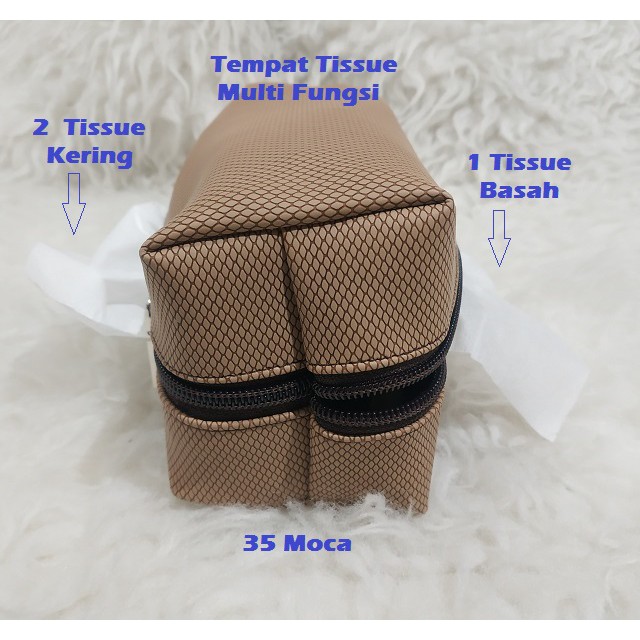 DOMPET TEMPAT TISSUE / TEMPAT TISU BASAH DAN KERING / MULTIFUNGSI