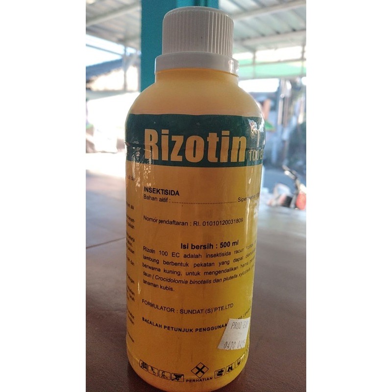 Rizotin 100ec 500ml Insektisida