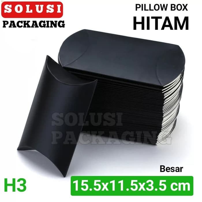 

ISI 36PCS KOTAK AKSESORIS HITAM H3/BOX/PILLOW BOX/TEMPAT KADO KOTAK SOUVENIR