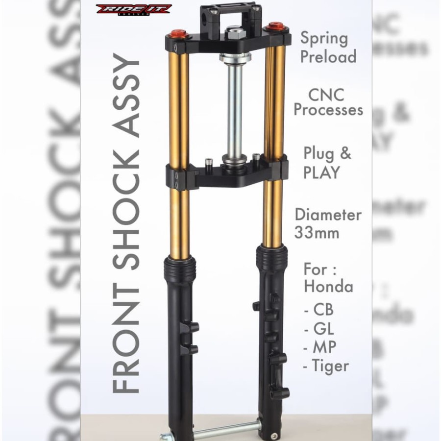 USD Up Side Down Model Ninja 150R PNP Honda CB/GL/Tiger/Megapro 33mm