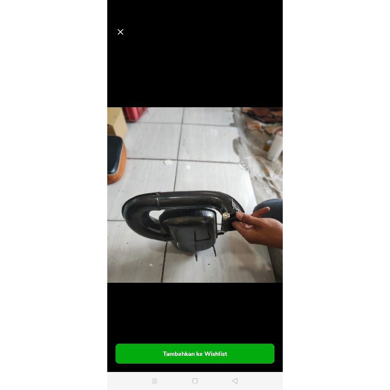 knalpot Vespa bigbox