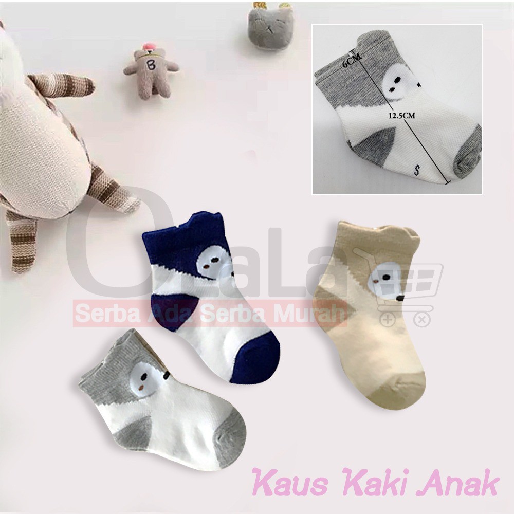 KAOS KAKI BAYI JARING 3D J00737 ISI 5PCS