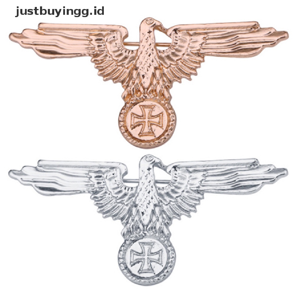 Pin Bros Lencana Desain Elang Militer Wwii Ww2 Jerman Untuk Perhiasan