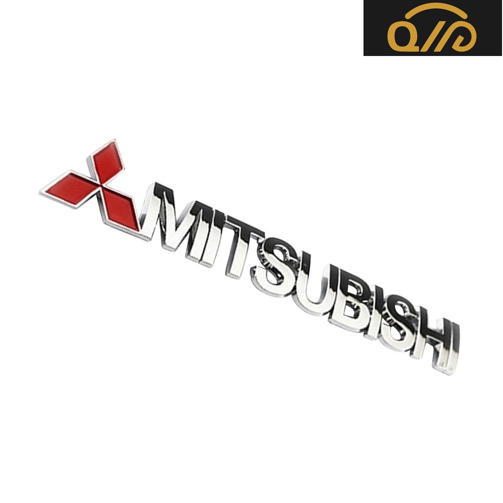 Stiker Logo Mitsubishi Untuk Bagasi Mobil Toyota Xpander Triton Lancer Evo Asx Mirage Outlander Grandis Pajero L200