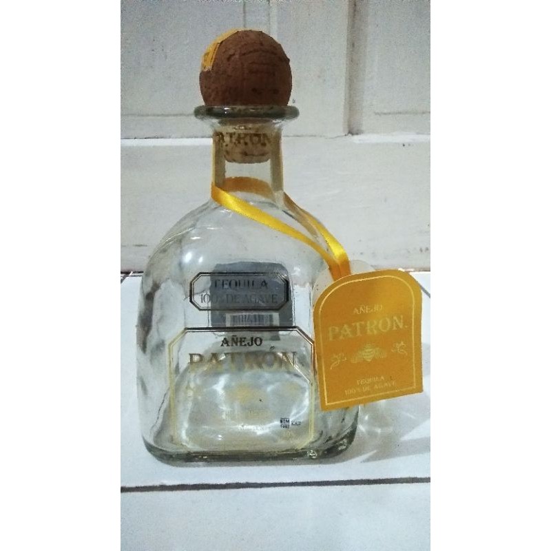 Jual Botol Bekas Patron Anejo - Tequila.