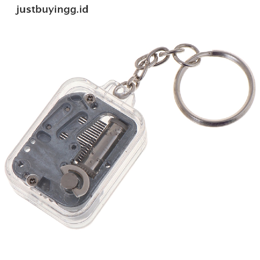 Kotak Musik DIY 18 Tones Music Box Keychain - Kotak Musik Musical Box - Hadiah Kado Unik