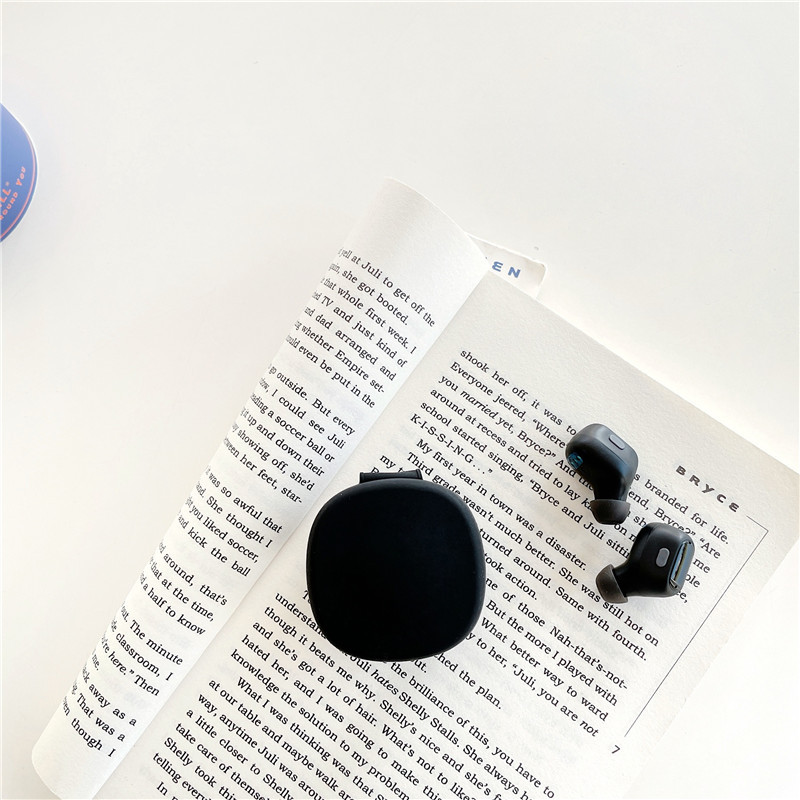 Baseus Wm01 Soft Case Silikon Earphone Bluetooth Tws Anti Gores Dengan Kait Untuk Baseus Wm01