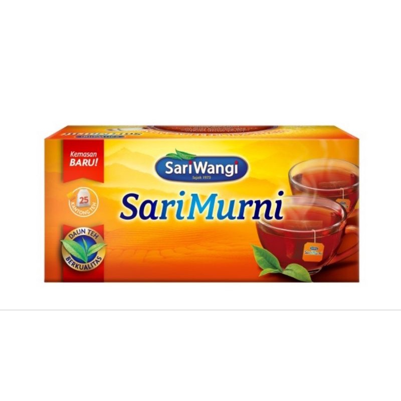 

Sariwangi Teh Celup Sari Murni isi 25 Pcs