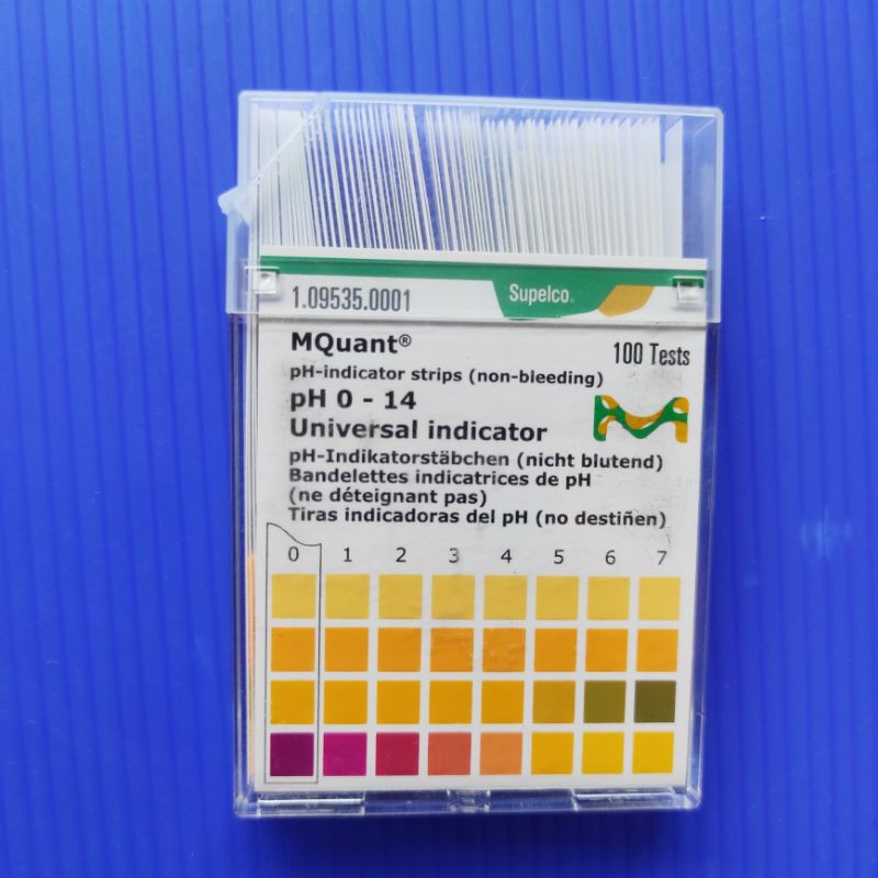 PH paper merck / kertas PH merck