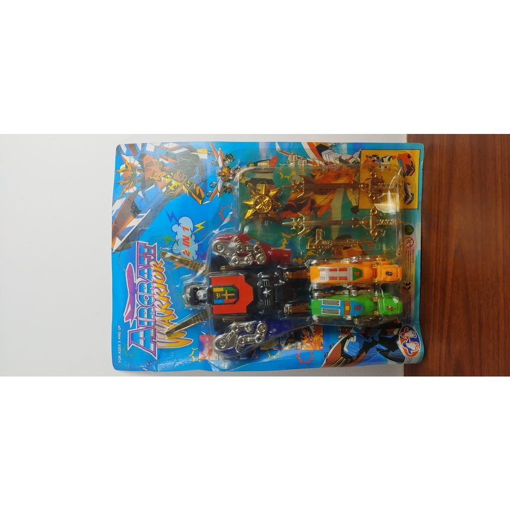 Mainan Jadul Robot Voltron Kws/Bootleg MOC