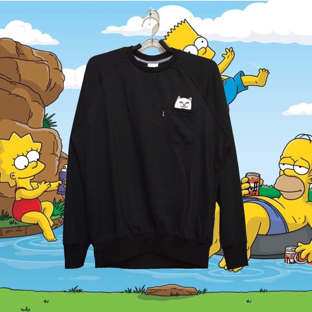 JAKET SWEATER HOPDIE RIP N DIP LORD NERMAL