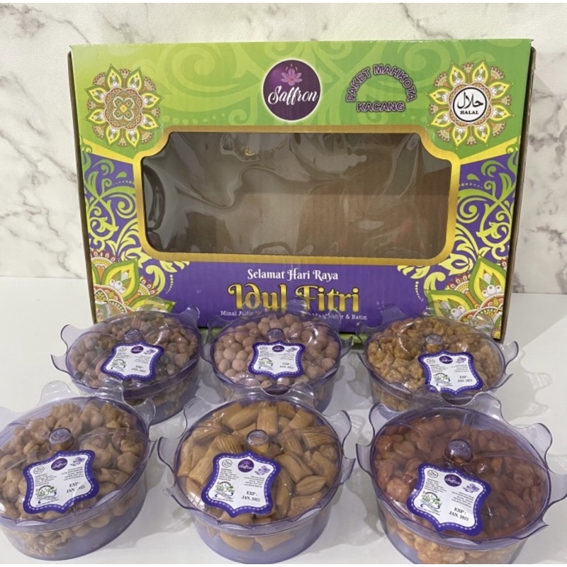

Paket Kacang Hampers Lebaran Merek Saffron