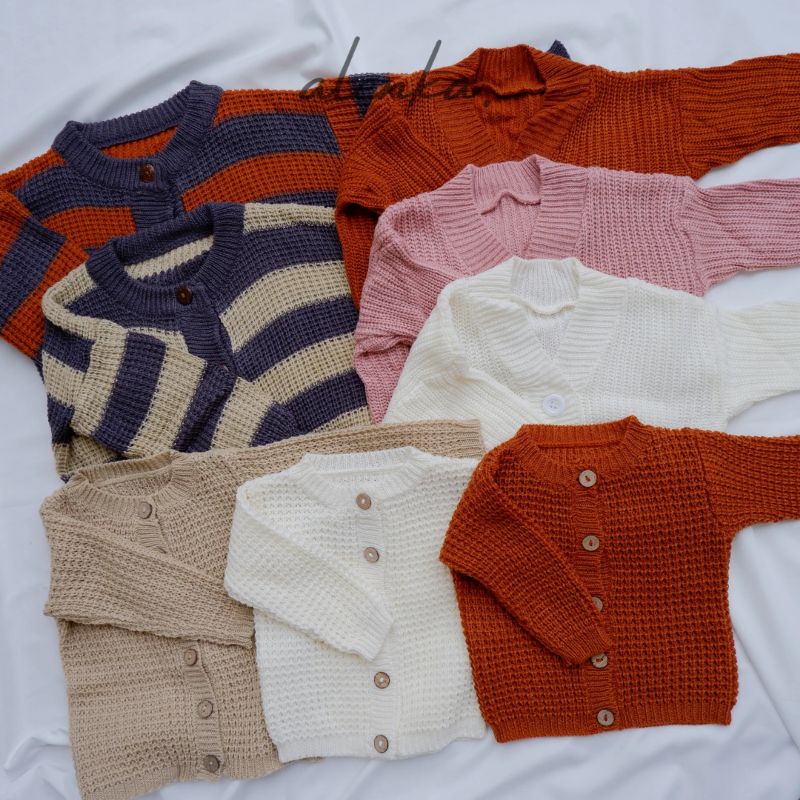 Alenka - Knitted Series Baby &amp; Kids Cardigan (0-3y)