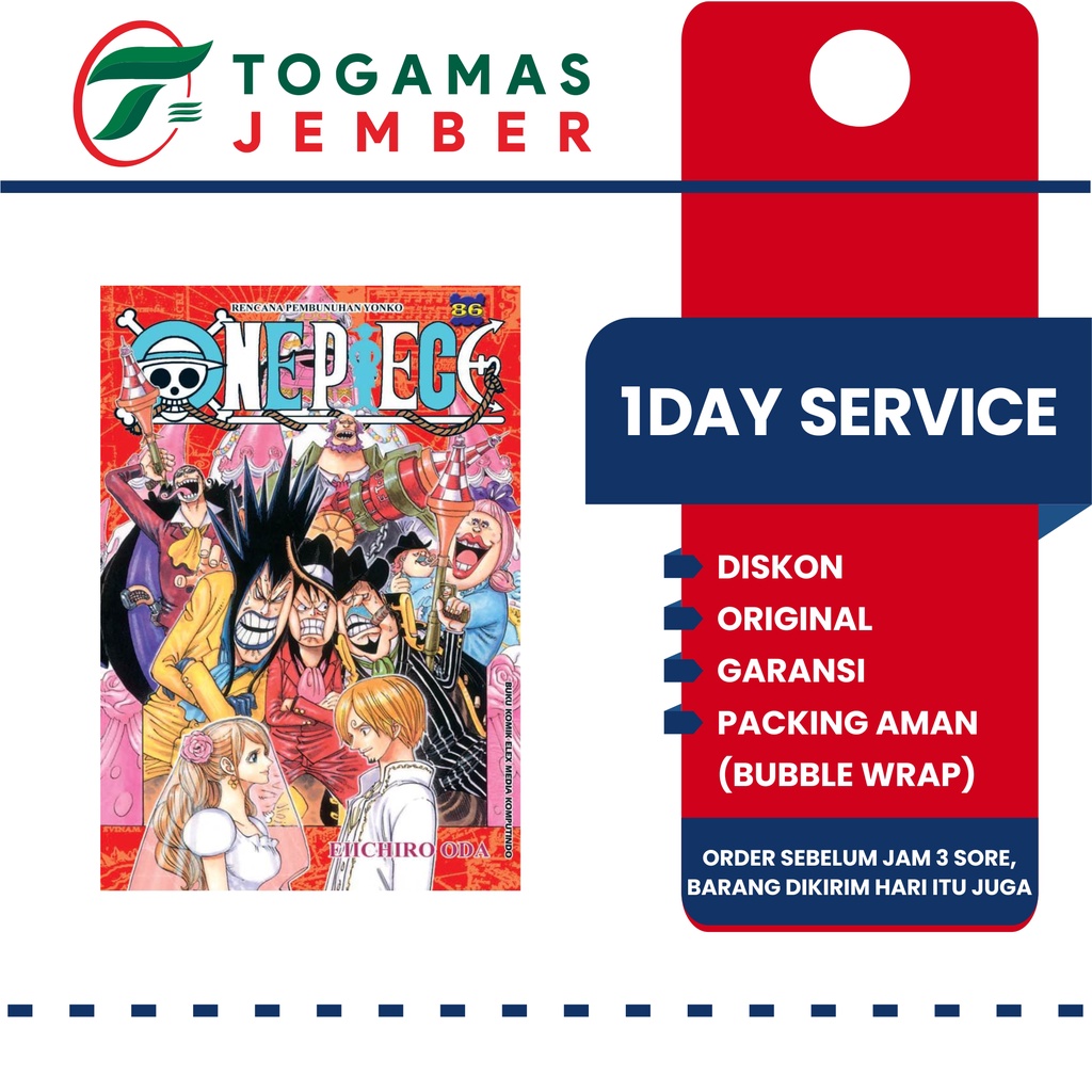 Komik One Piece Vol 86 Eiichiro Oda Shopee Indonesia