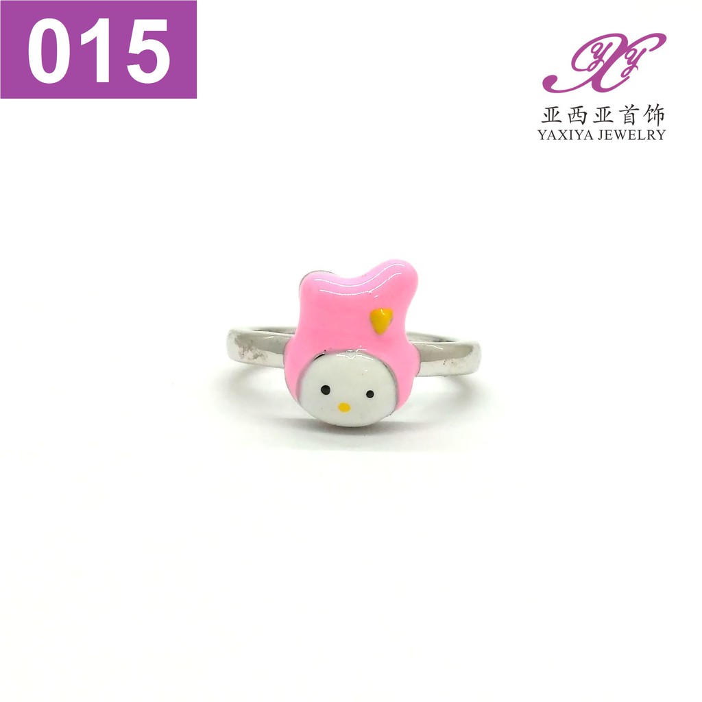 

Cincin Anak Lapis Emas Putih Perhiasan Imitasi Yaxiya Jewelry 015