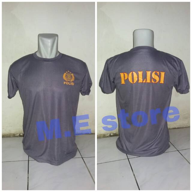 kaos dalam logo polri/kaos dalam polri